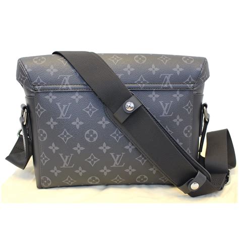 louis vuitton sp0045 black messenger bag|Messenger PM Voyager Monogram Eclipse .